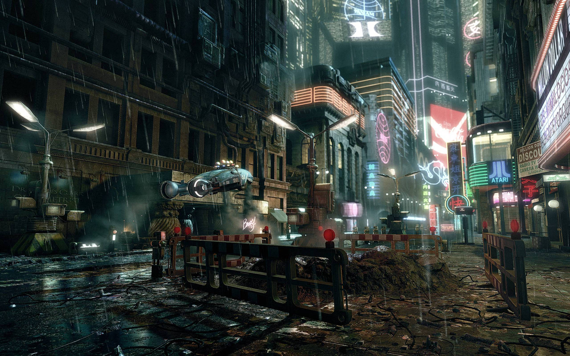 Futuristic City 2560X1600 Wallpaper and Background Image