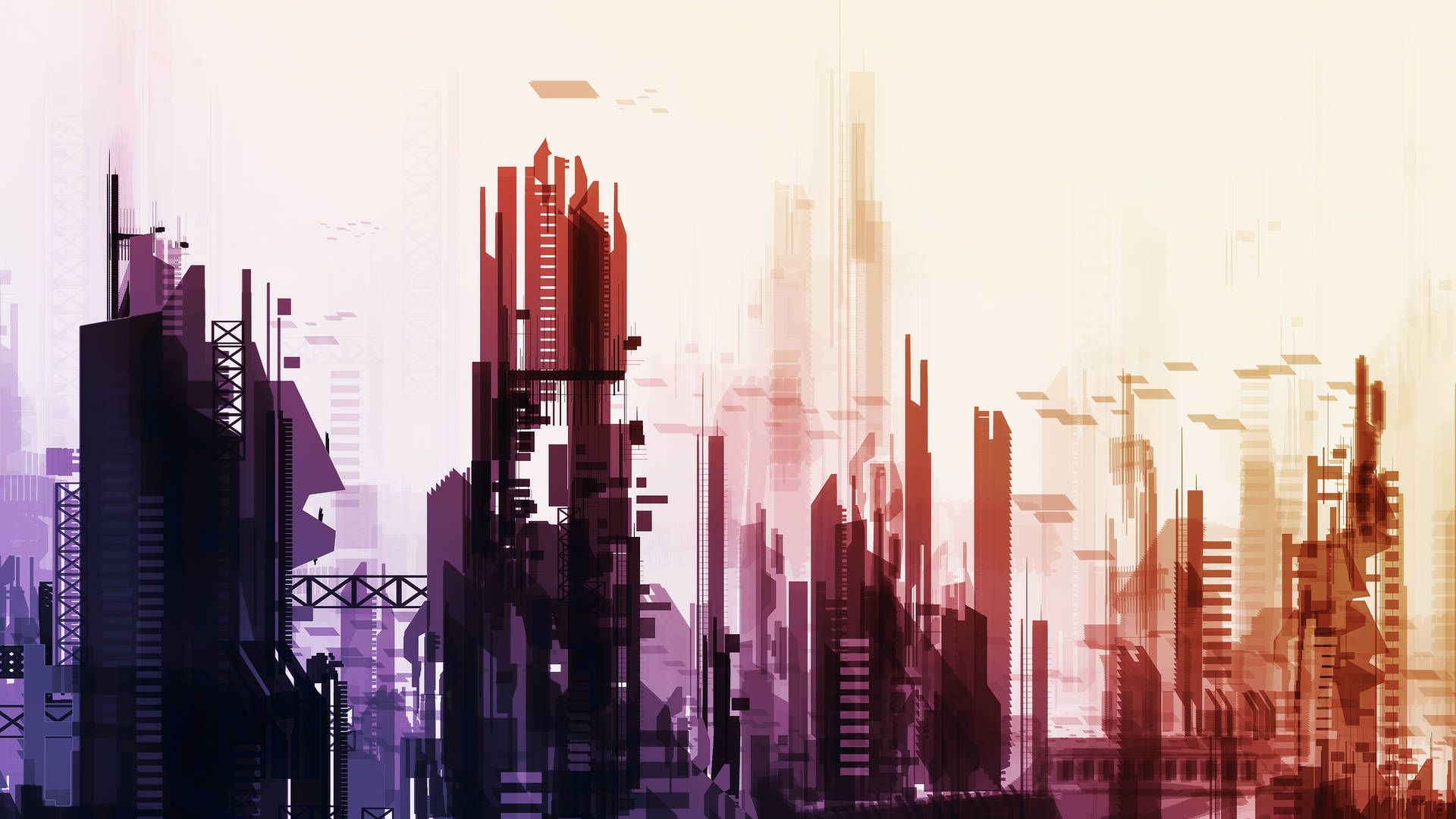 Futuristic City 3840X2160 Wallpaper and Background Image
