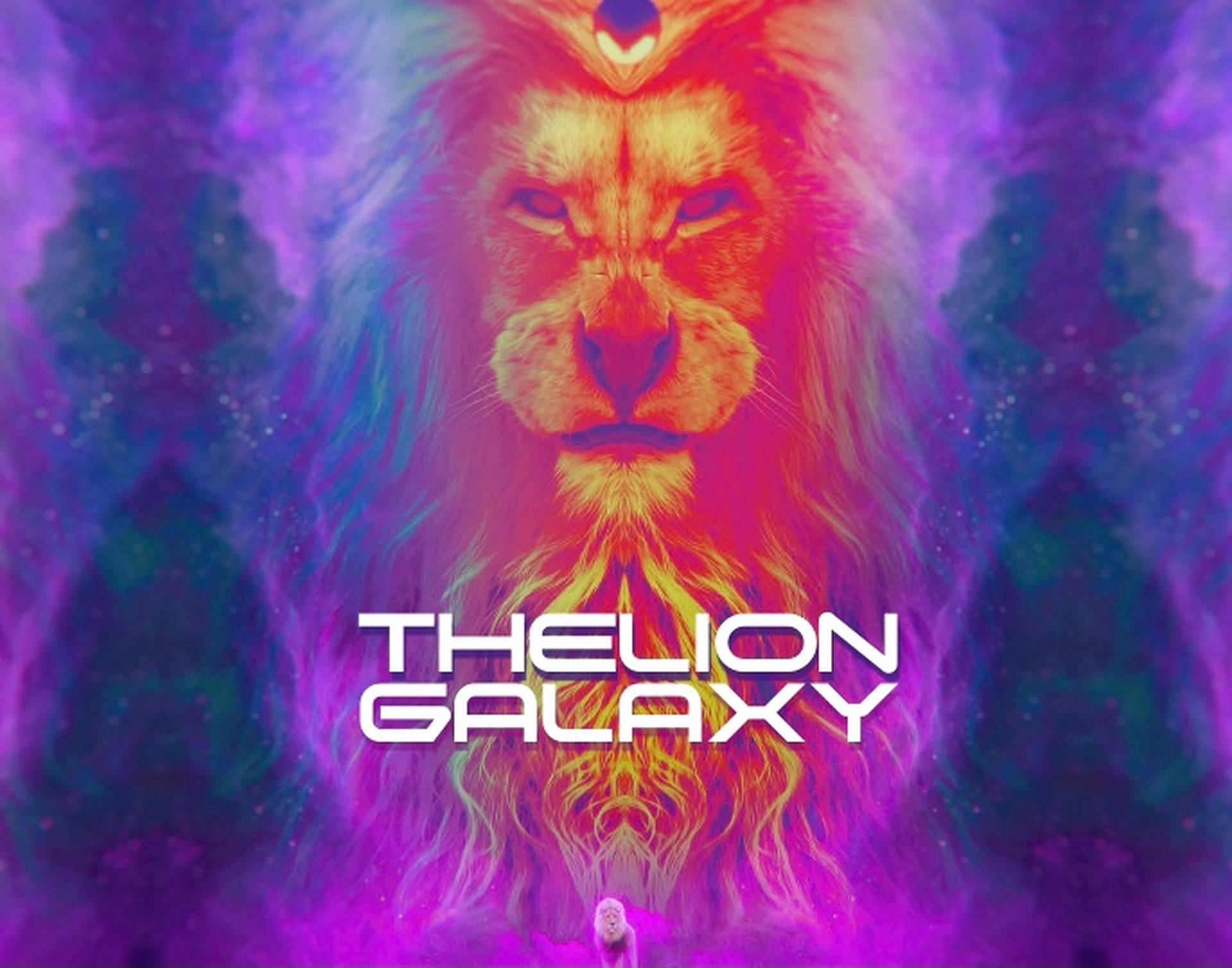2085X1639 Galaxy Lion Wallpaper and Background