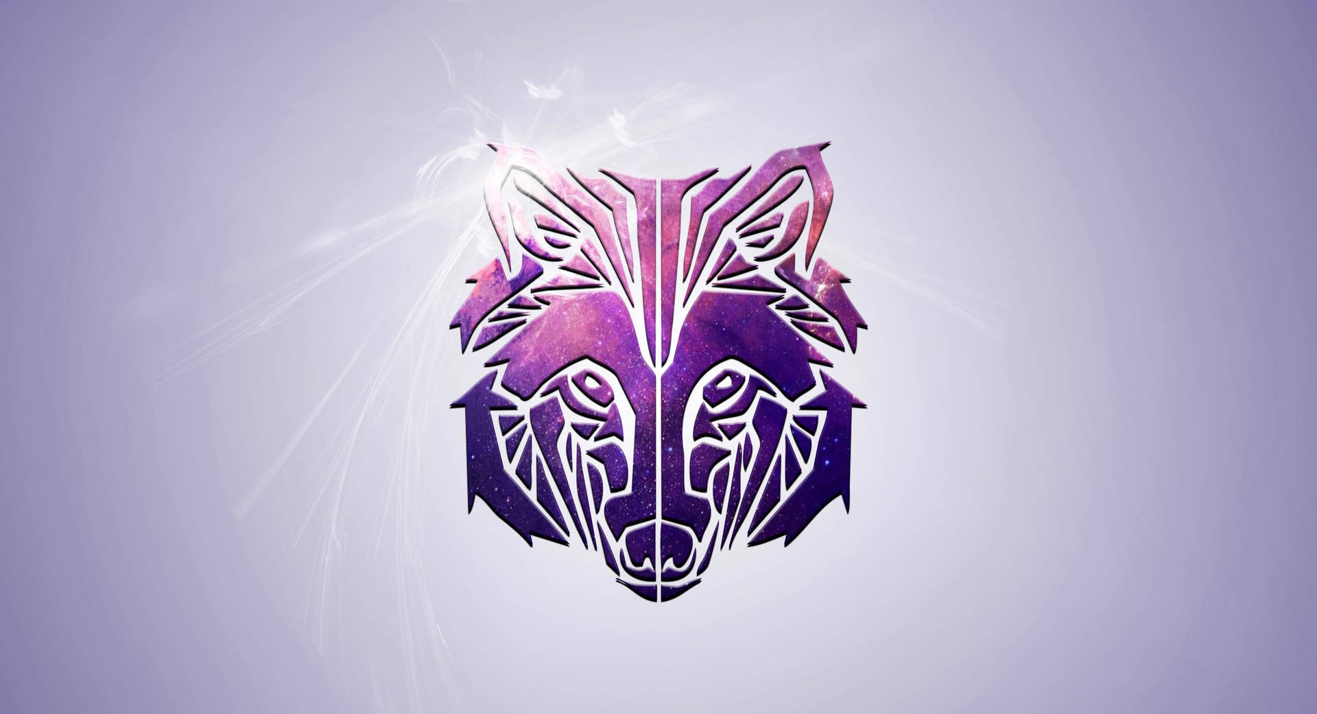 Galaxy Wolf 2556X1386 Wallpaper and Background Image