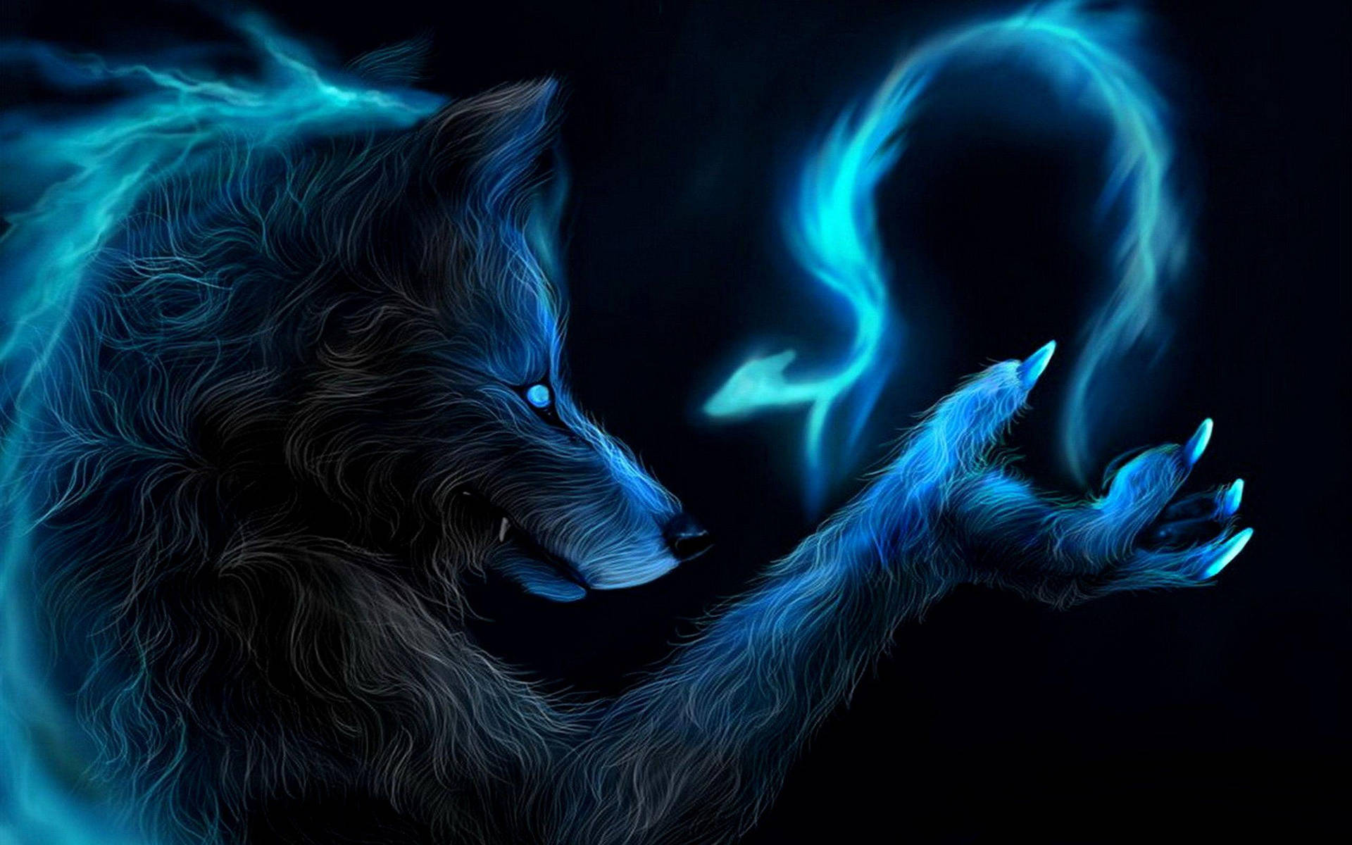 2560X1600 Galaxy Wolf Wallpaper and Background