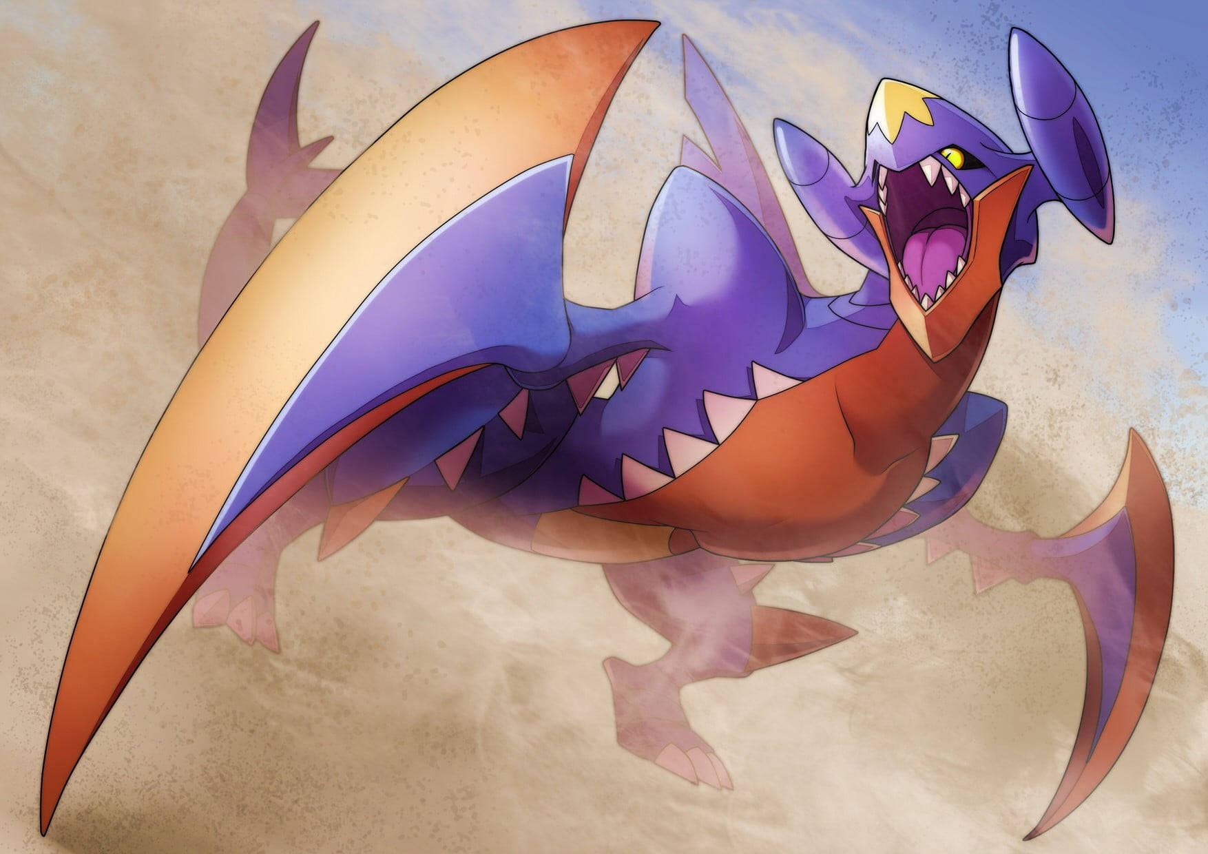 Garchomp 1754X1240 Wallpaper and Background Image