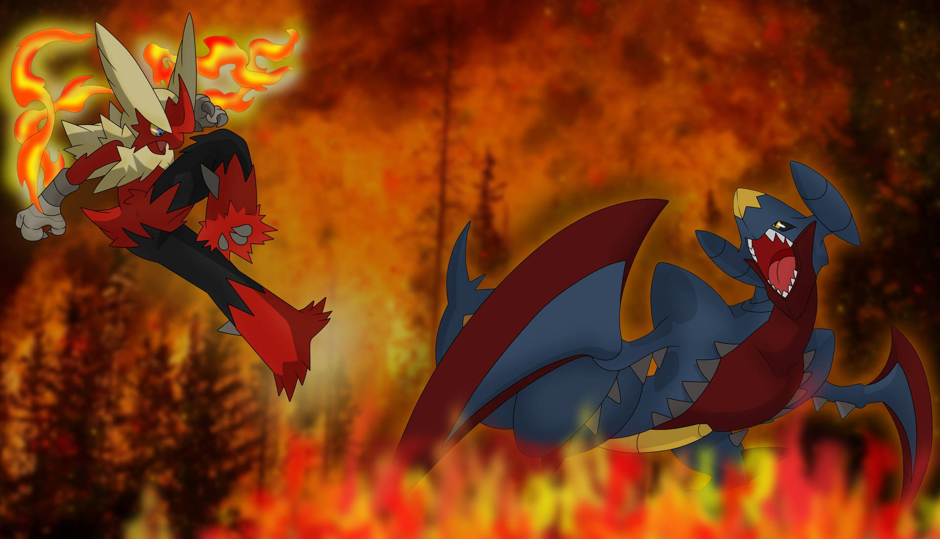 Garchomp 3440X1972 Wallpaper and Background Image