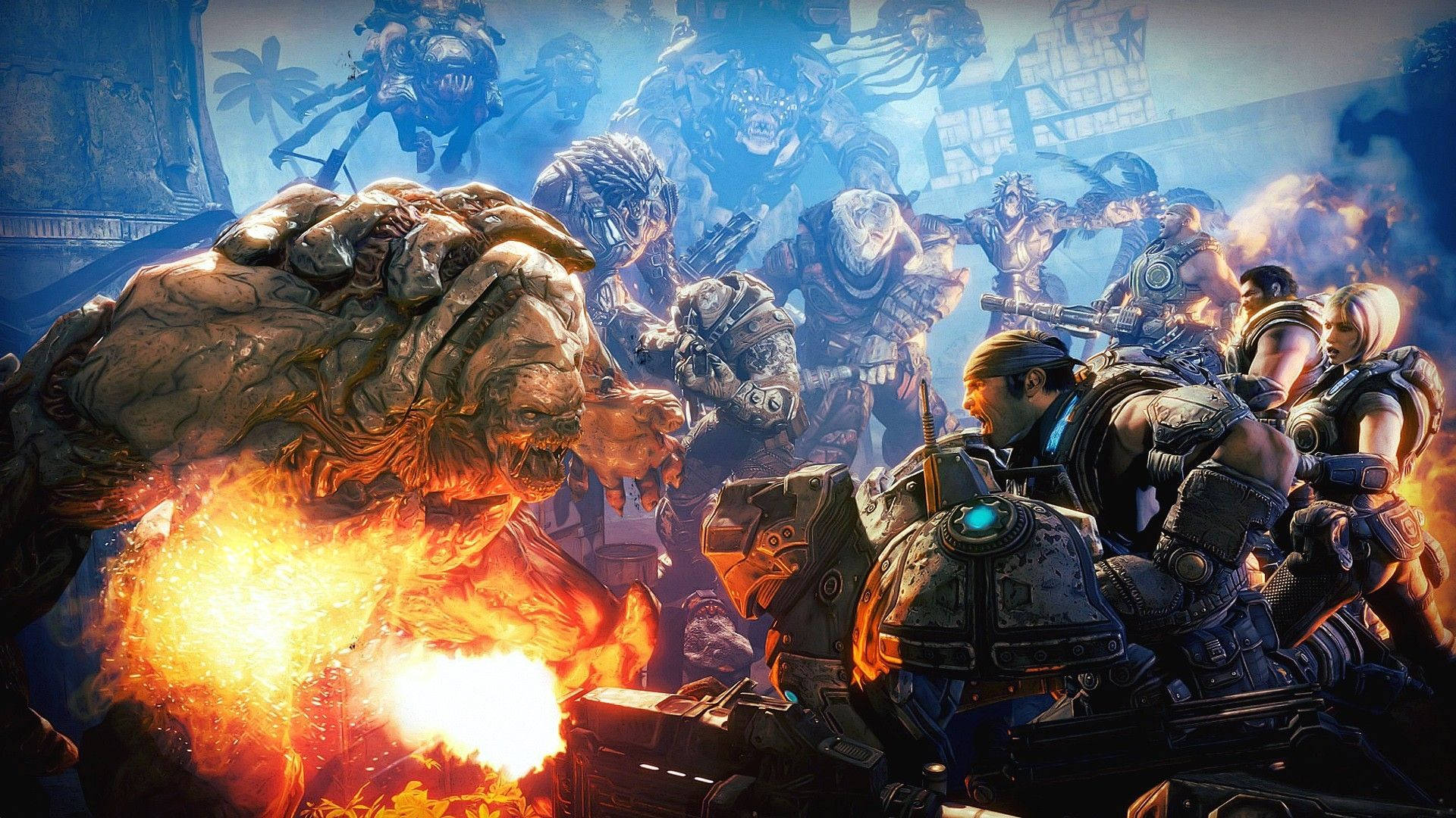 1920X1080 Gears Of War Wallpaper and Background