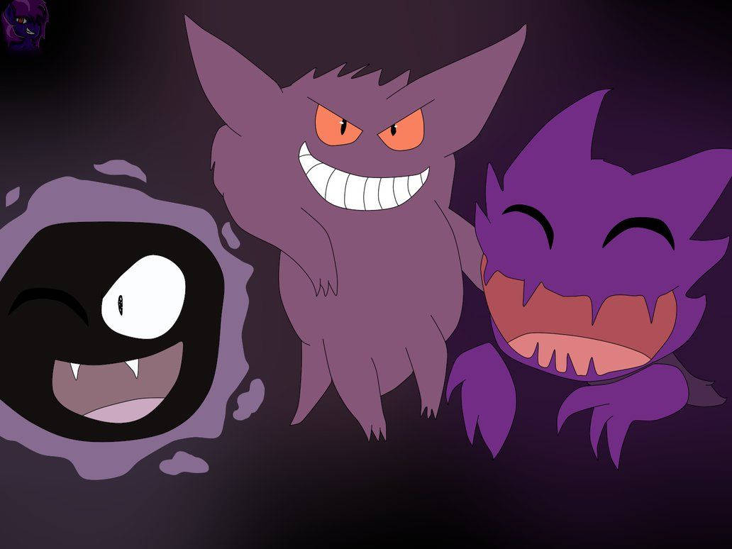 Gengar 1032X774 Wallpaper and Background Image