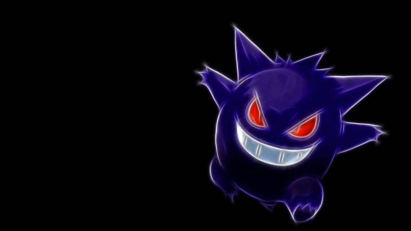 1367X768 Gengar Wallpaper and Background