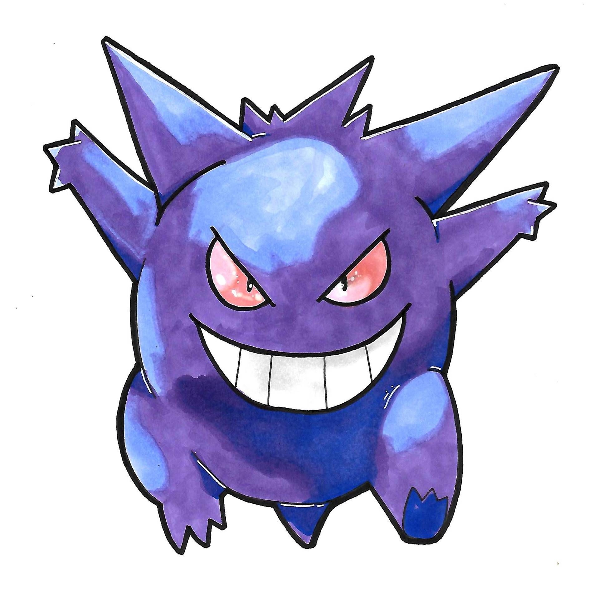 Gengar 2000X2000 Wallpaper and Background Image
