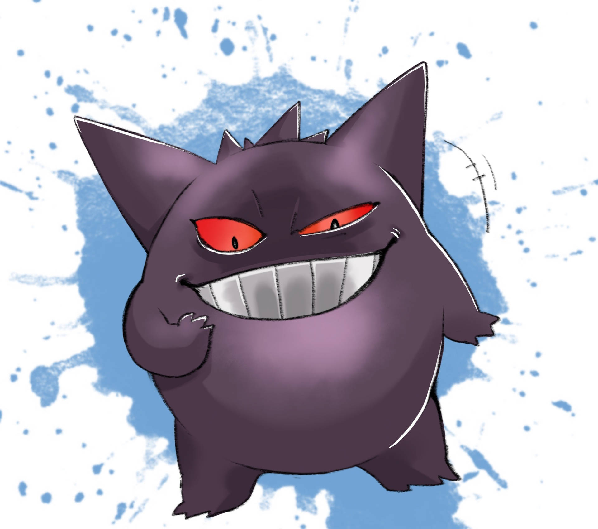 2048X1810 Gengar Wallpaper and Background