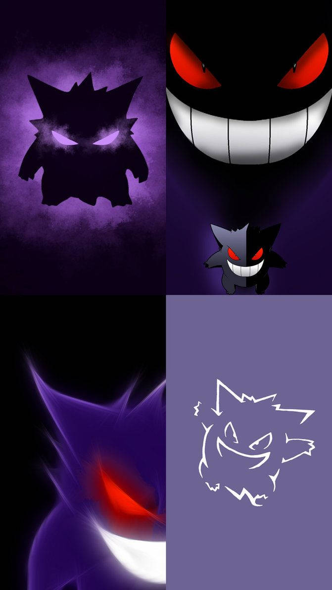 Gengar 671X1191 Wallpaper and Background Image