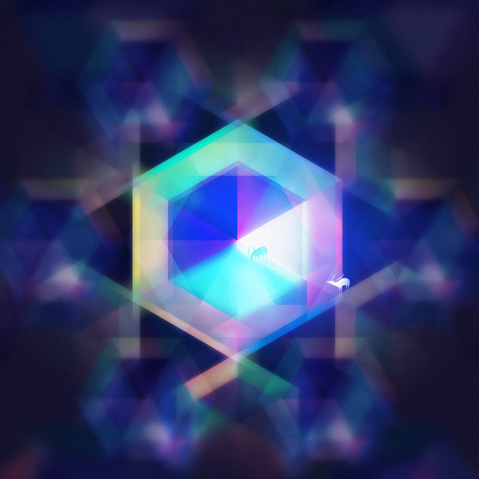 3000X3000 Geometric Wallpaper and Background