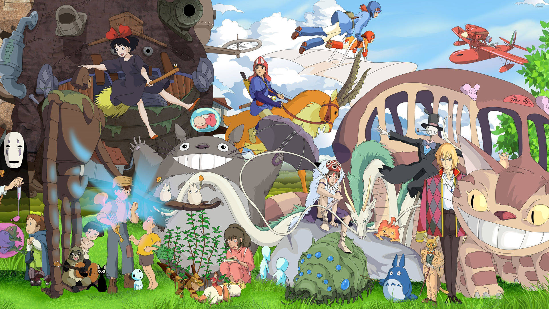 Ghibli 3840X2160 Wallpaper and Background Image
