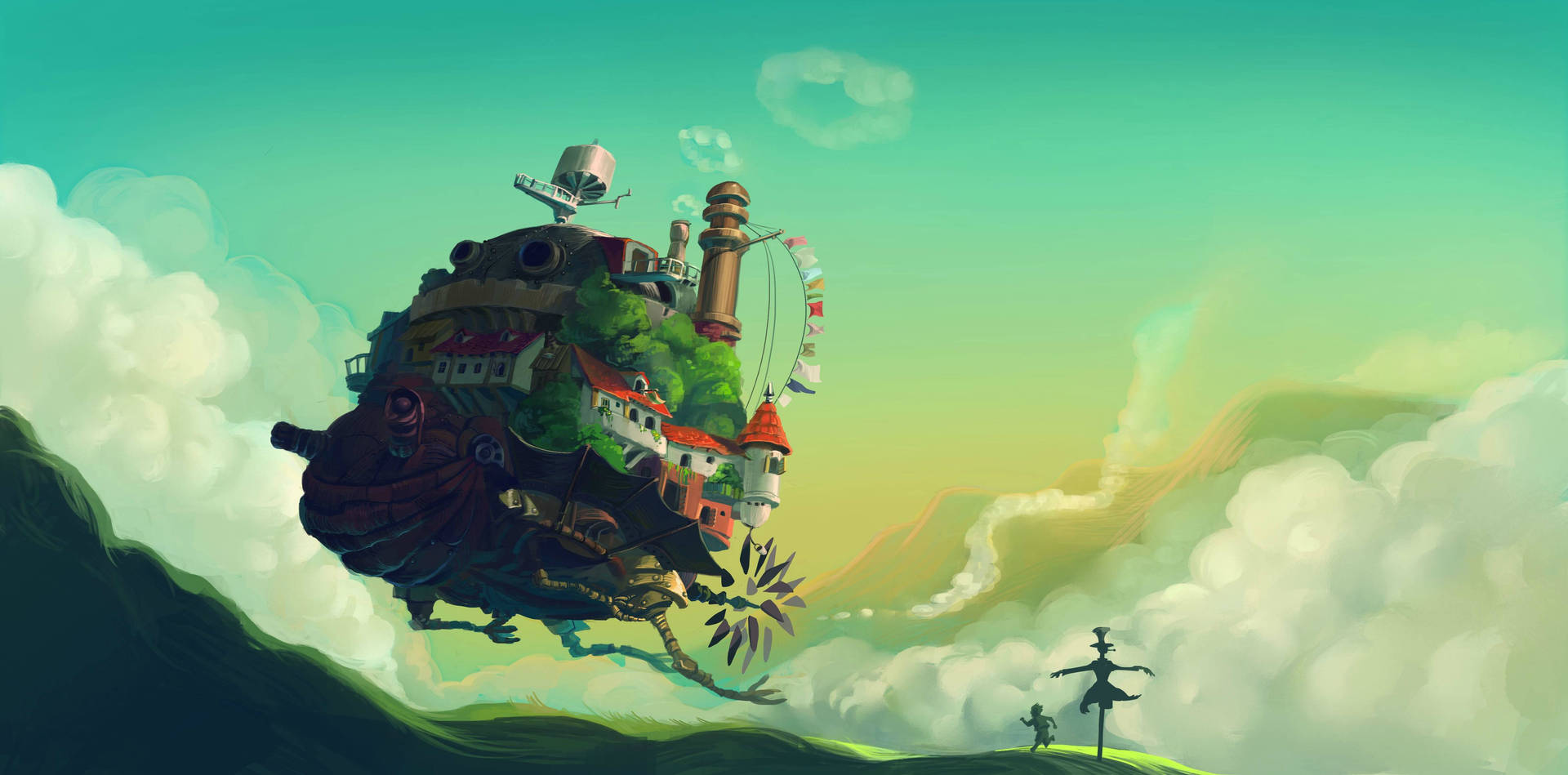 Ghibli 4691X2319 Wallpaper and Background Image