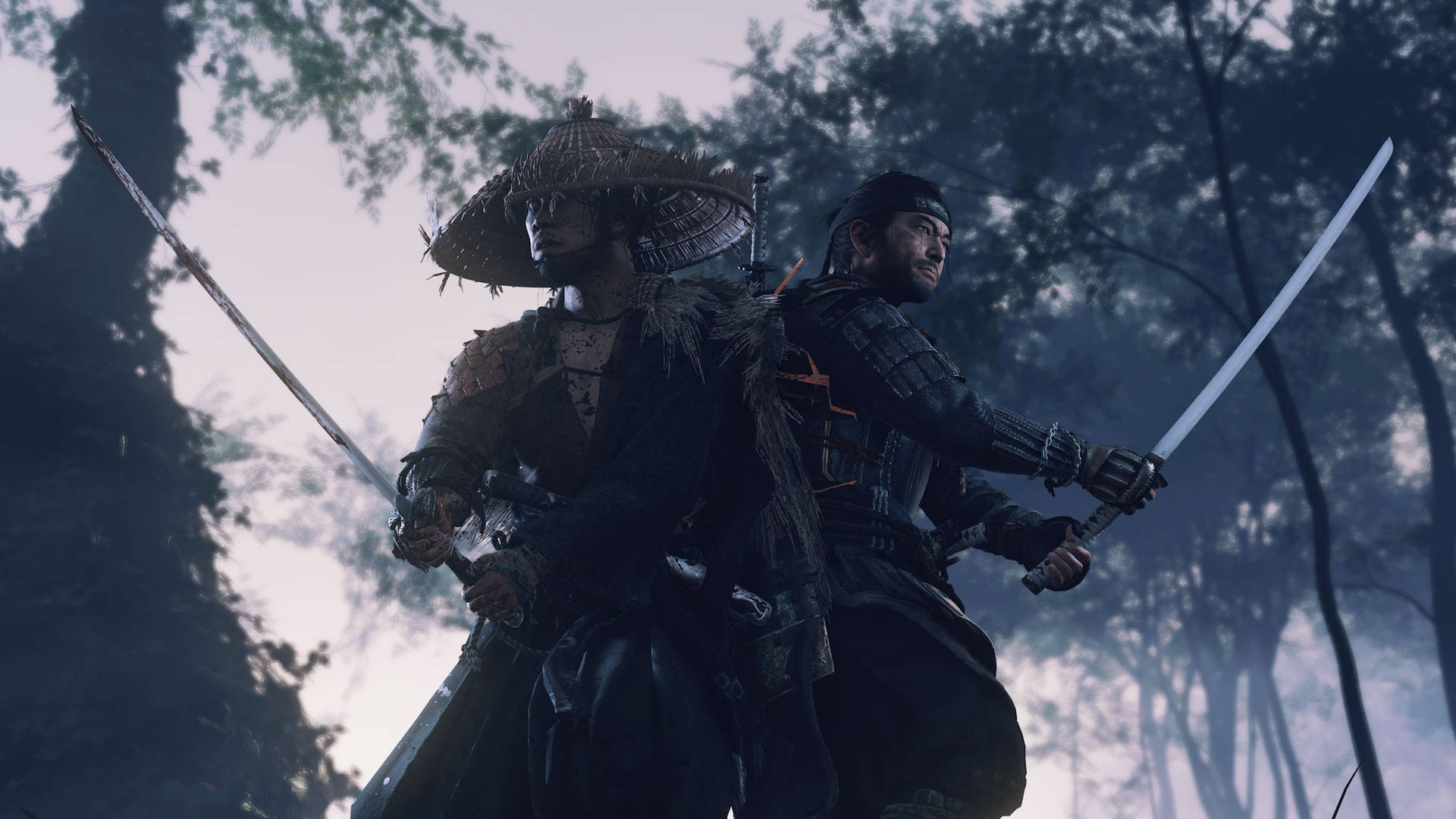 2400X1350 Ghost Of Tsushima Wallpaper and Background