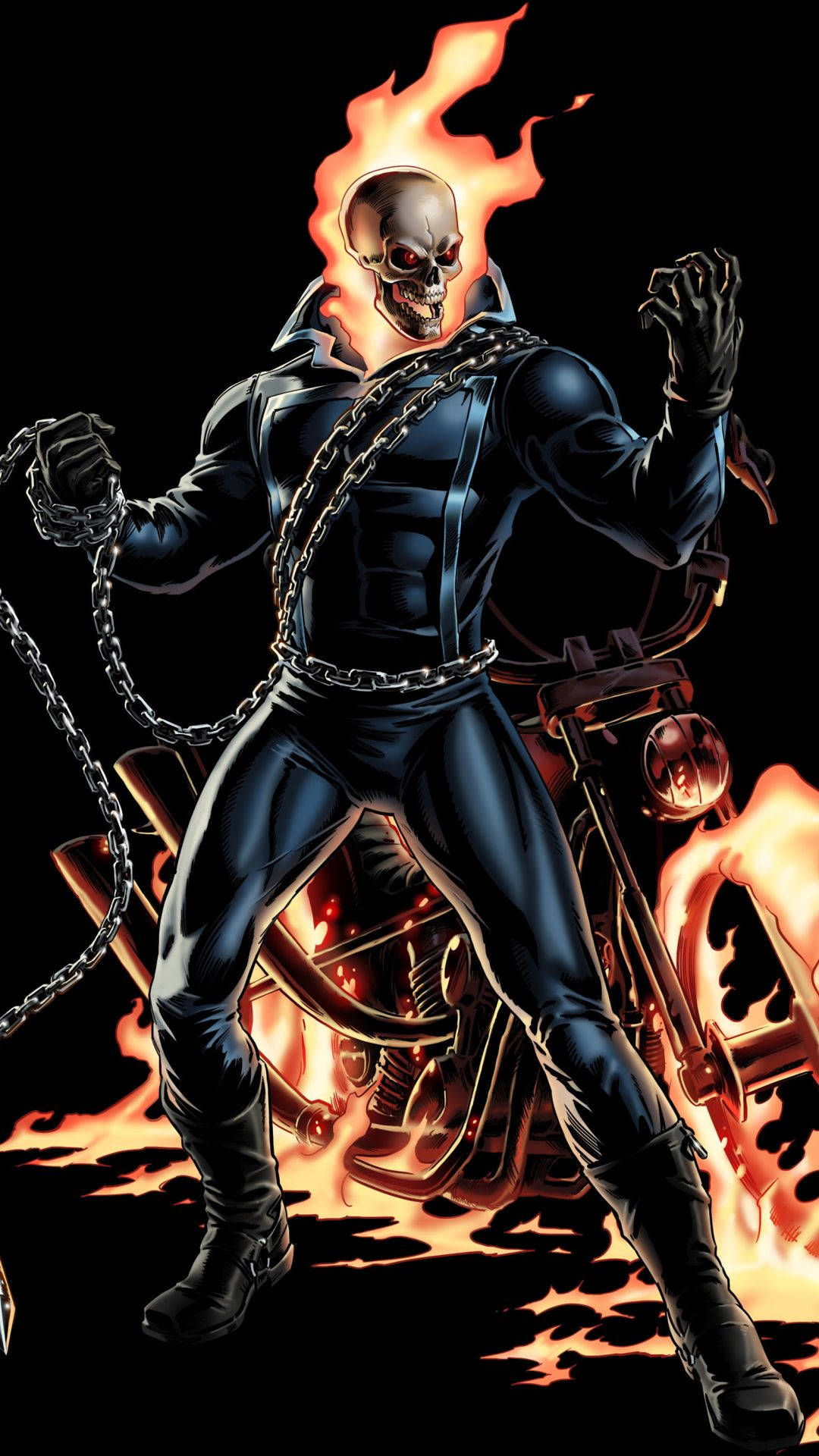 Ghost Rider 1080X1920 Wallpaper and Background Image