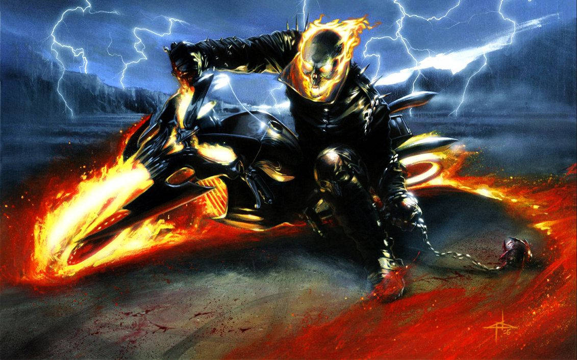 1131X707 Ghost Rider Wallpaper and Background