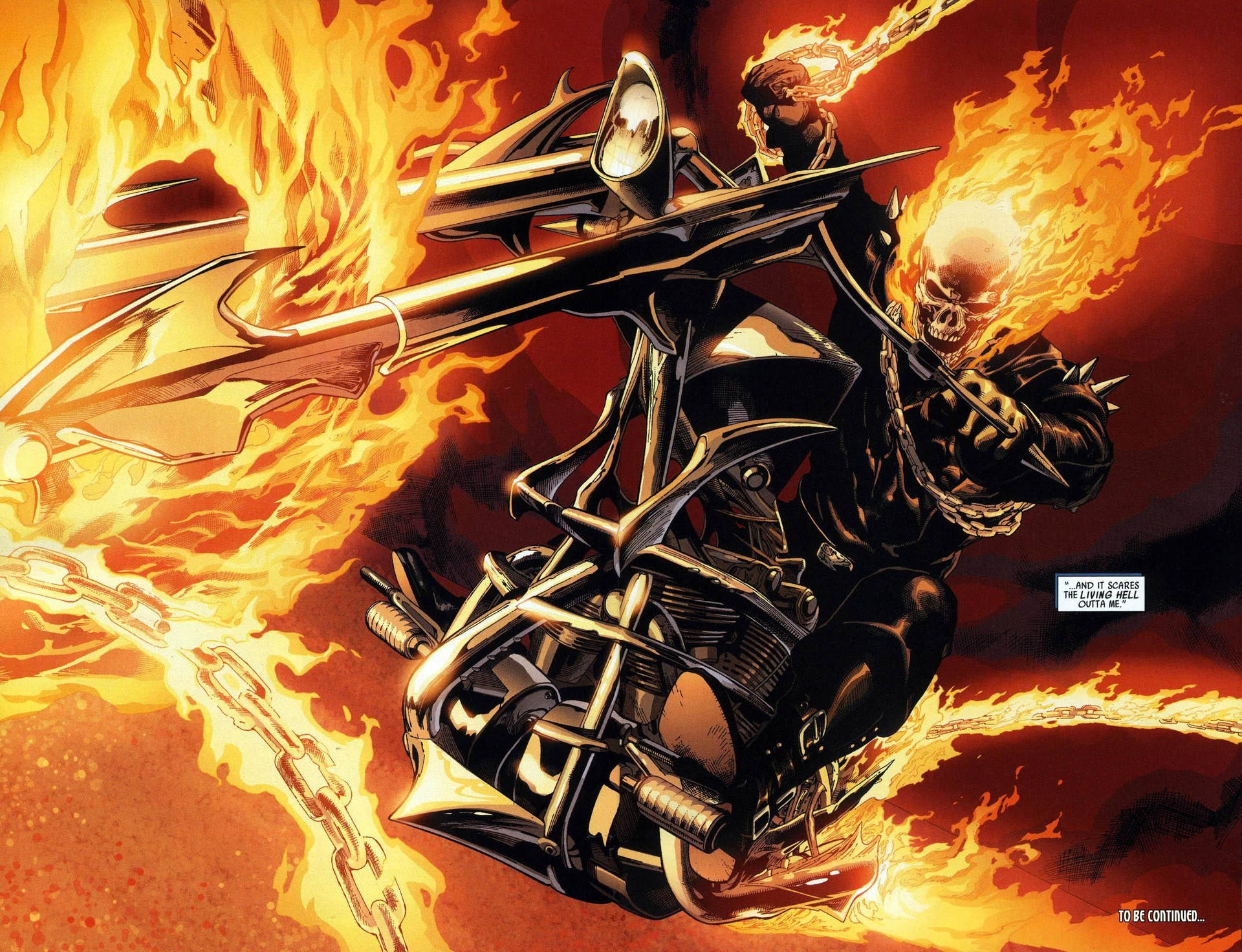 Ghost Rider 2560X1962 Wallpaper and Background Image