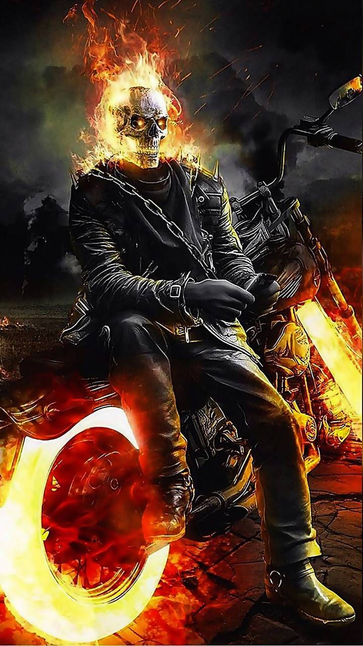720X1280 Ghost Rider Wallpaper and Background