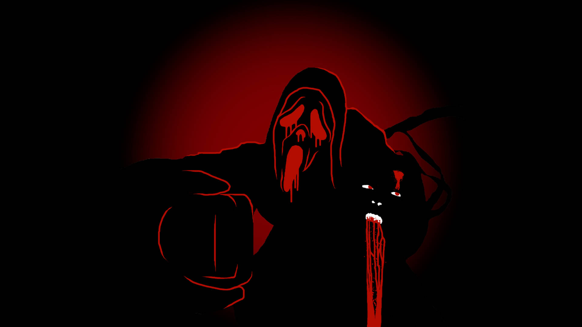 5120X2880 Ghostface Wallpaper and Background
