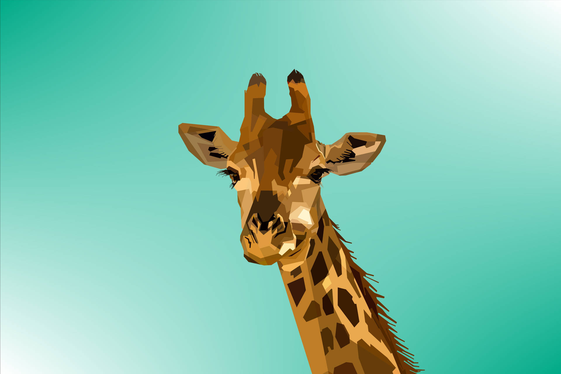 5400X3600 Giraffe Wallpaper and Background