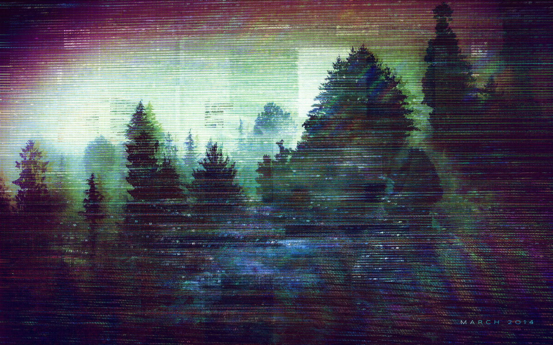 Glitch 2048X1280 wallpaper