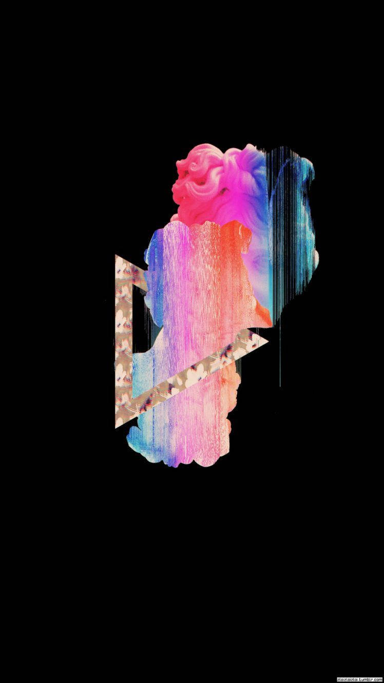 Glitch 748X1330 Wallpaper and Background Image