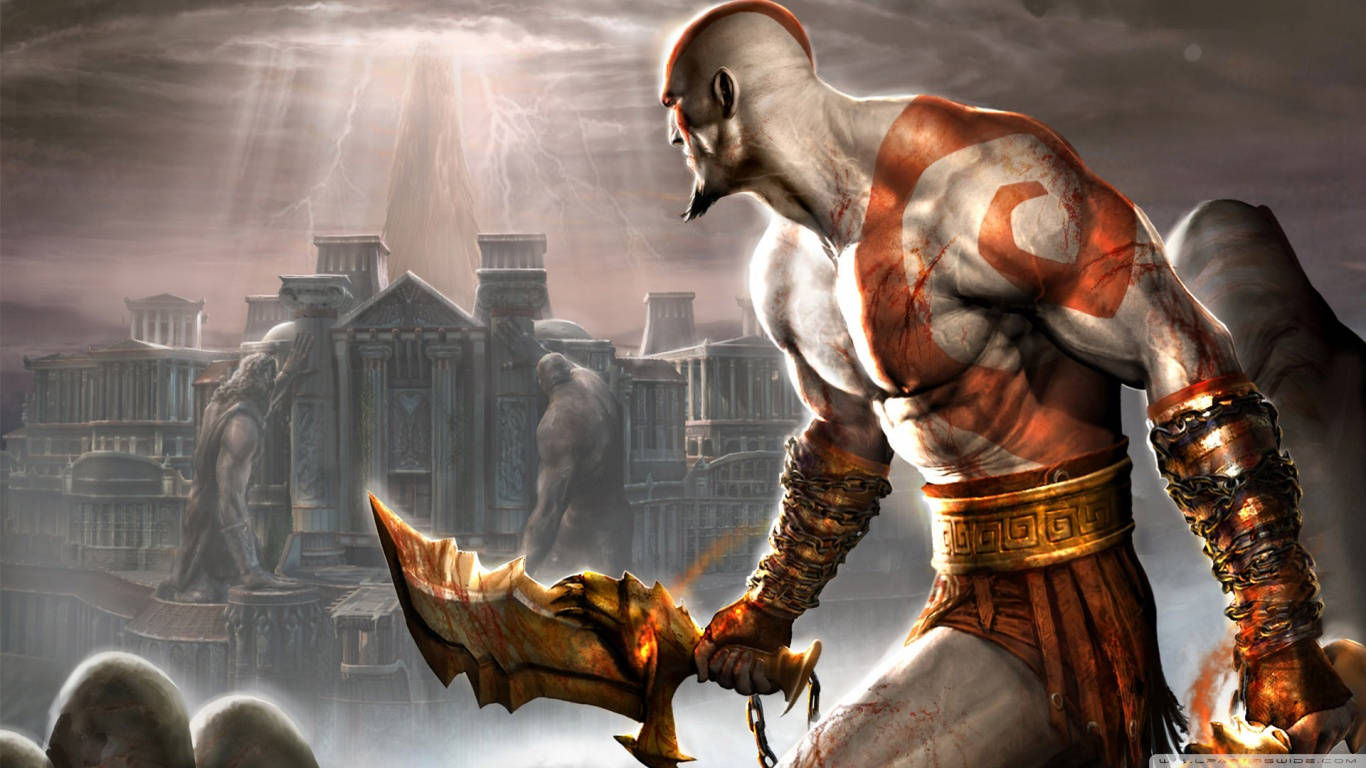 God Of War 1366X768 Wallpaper and Background Image