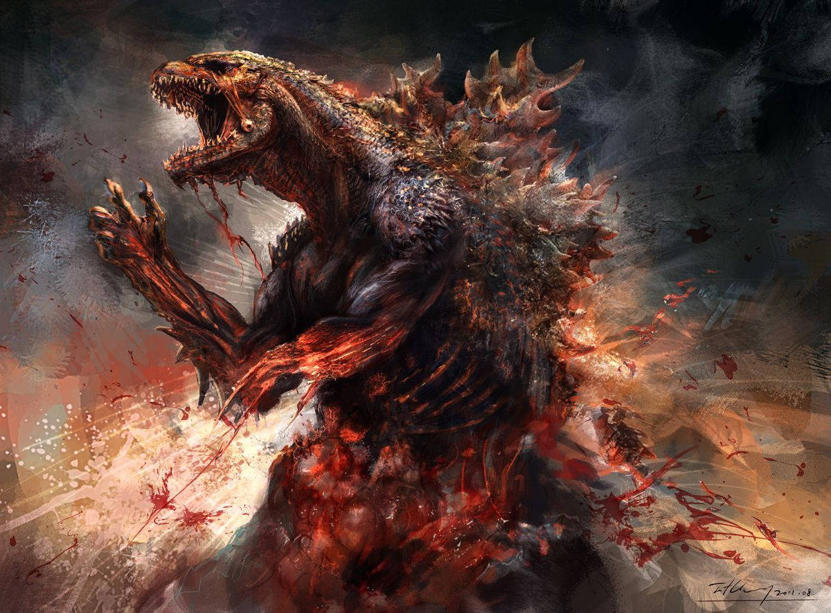 Godzilla 1200X886 Wallpaper and Background Image