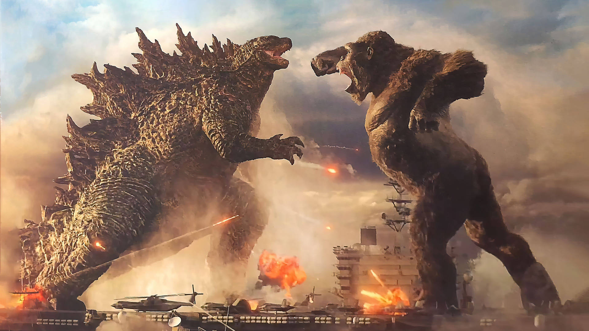 3840X2160 Godzilla Vs Kong Wallpaper and Background