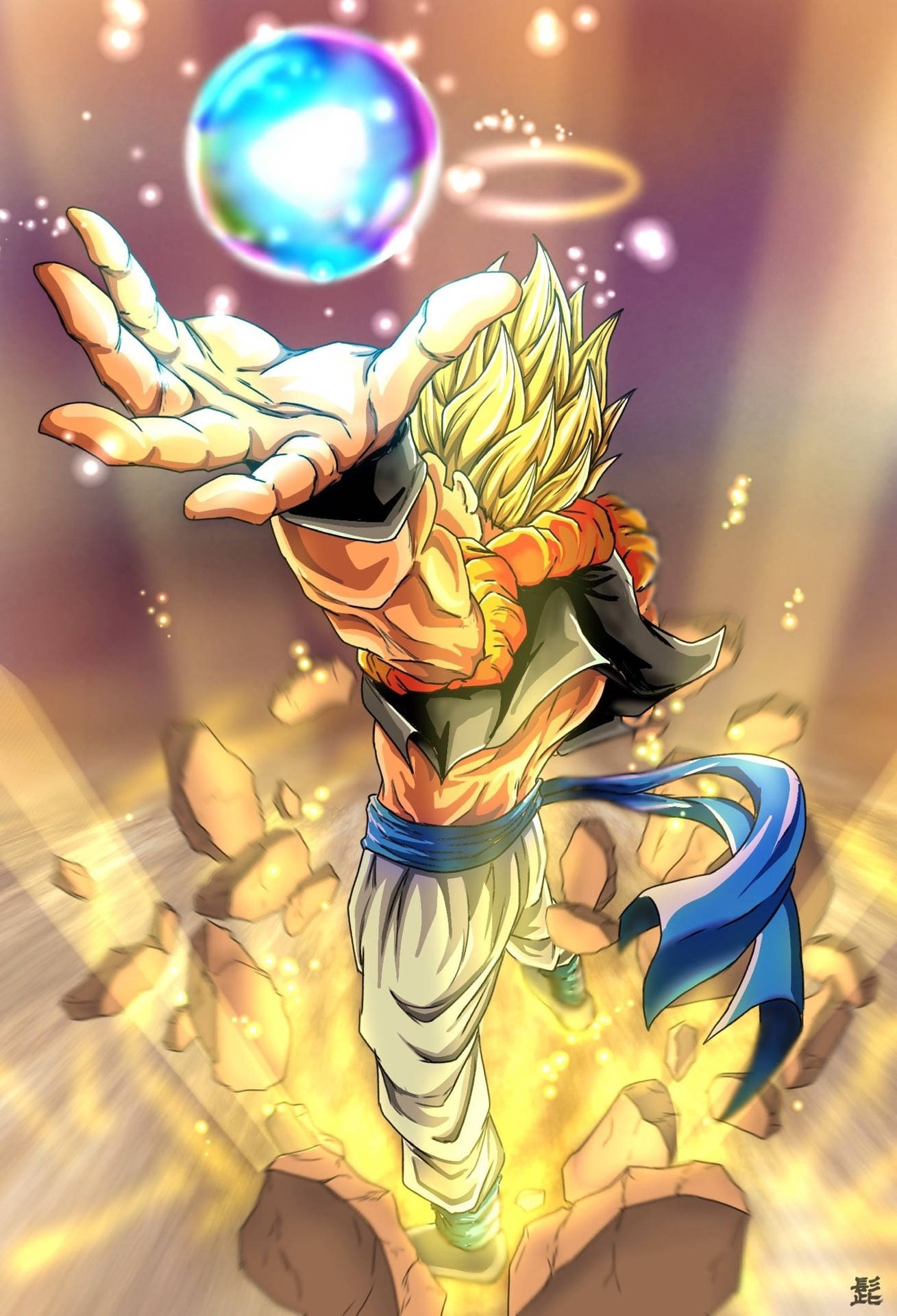 Gogeta 1396X2048 Wallpaper and Background Image