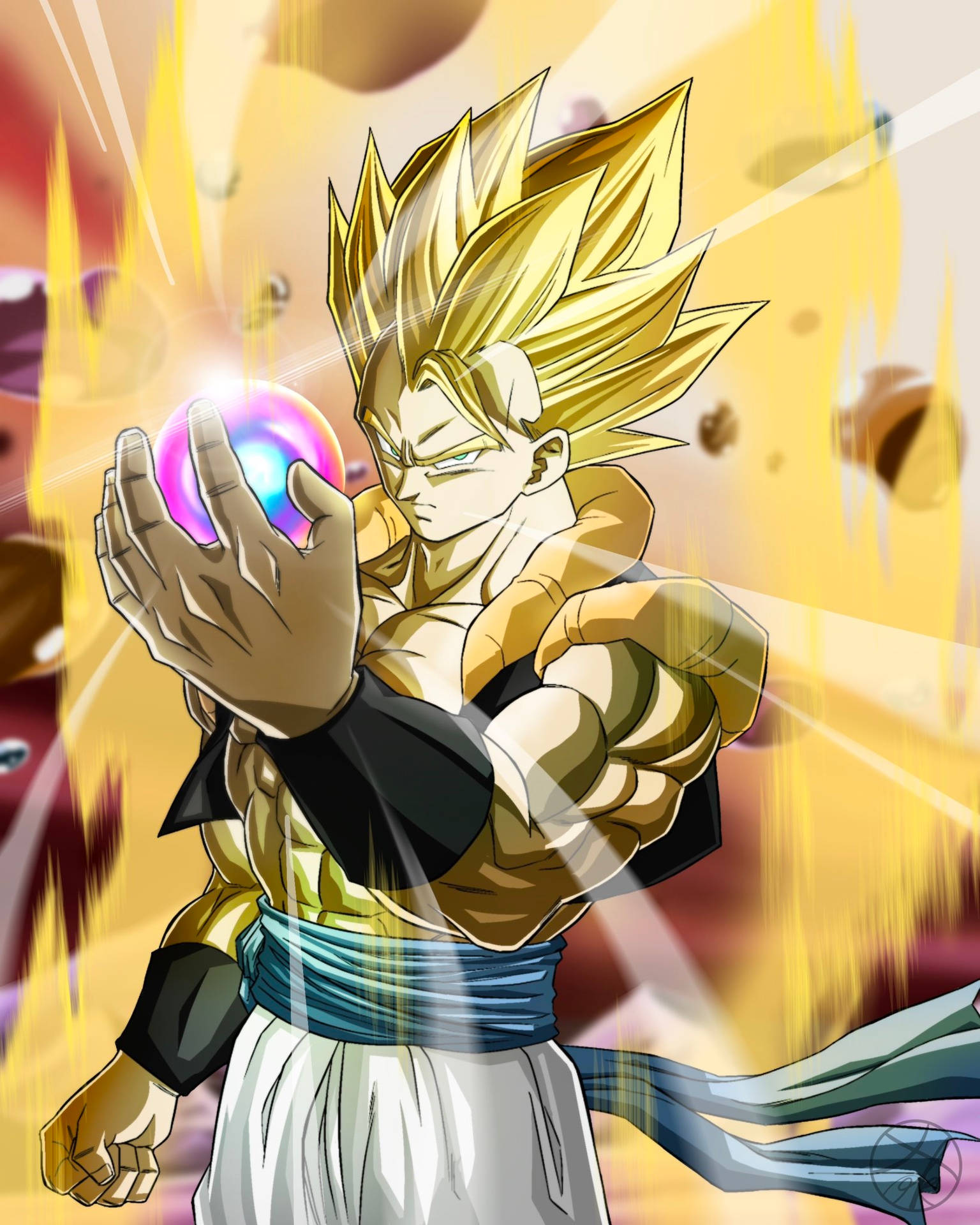 Gogeta 1638X2048 Wallpaper and Background Image