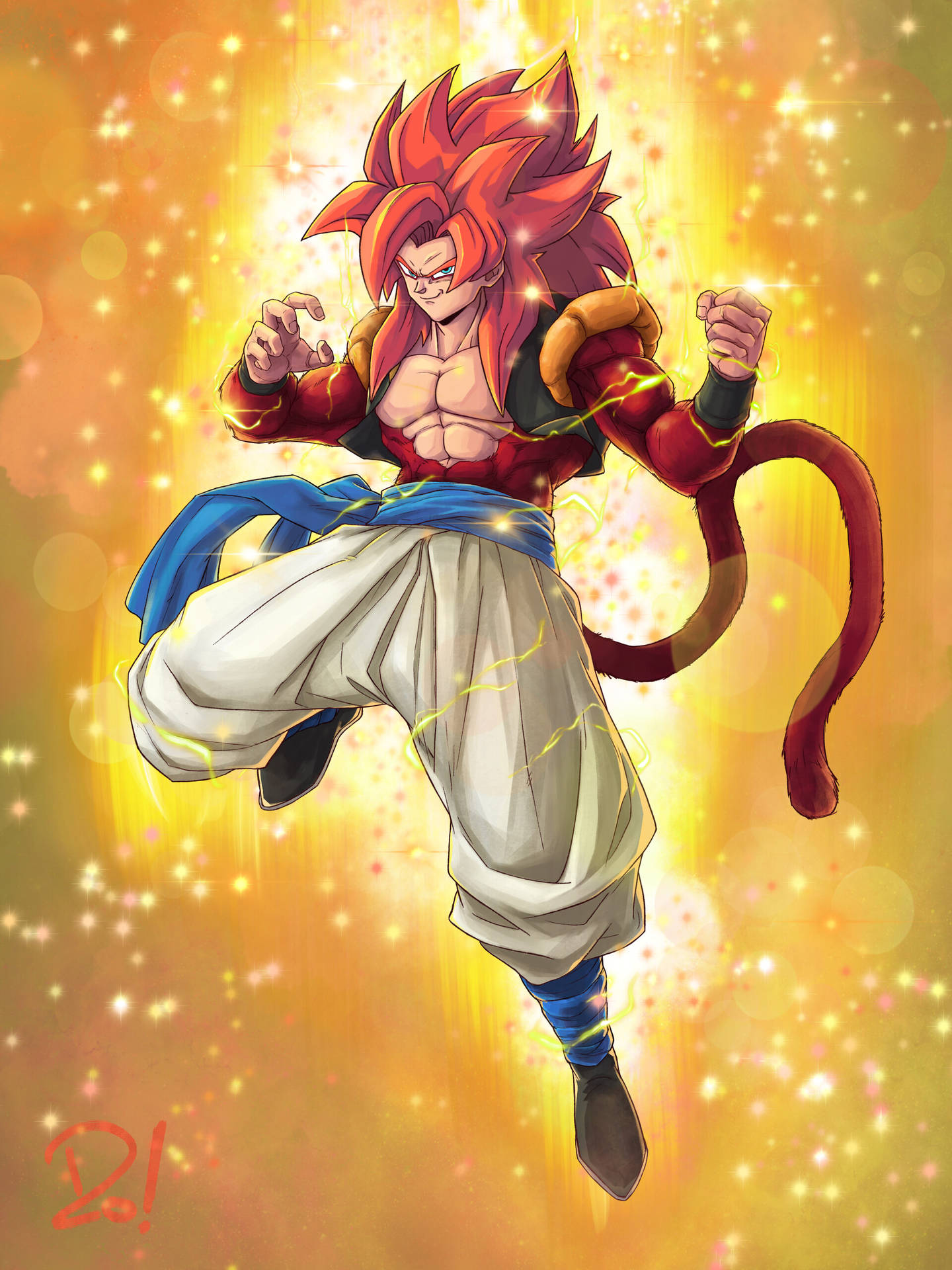 Gogeta 1920X2560 Wallpaper and Background Image