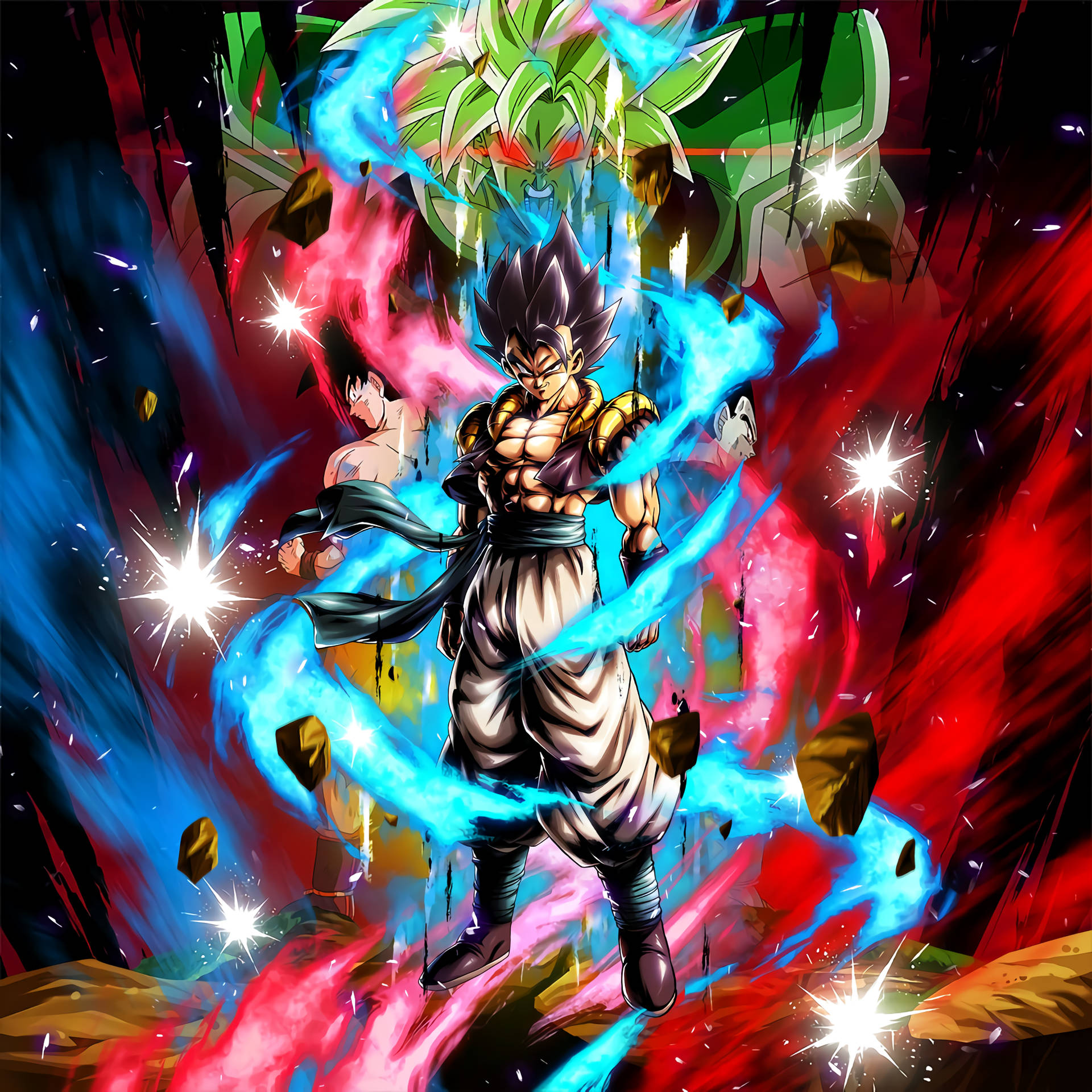 Gogeta 2048X2048 Wallpaper and Background Image