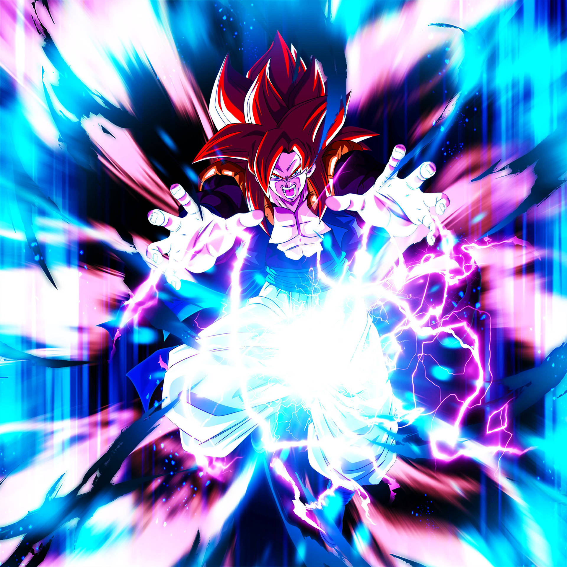 Gogeta 4096X4096 Wallpaper and Background Image