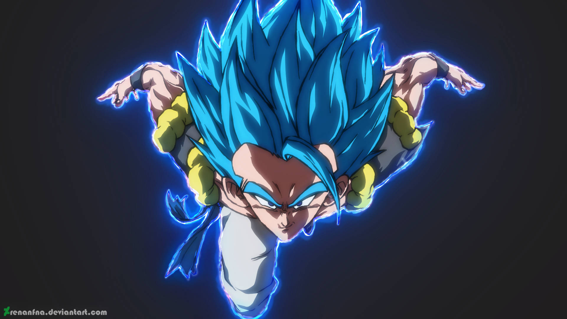 Gogeta Blue 2048X1152 Wallpaper and Background Image