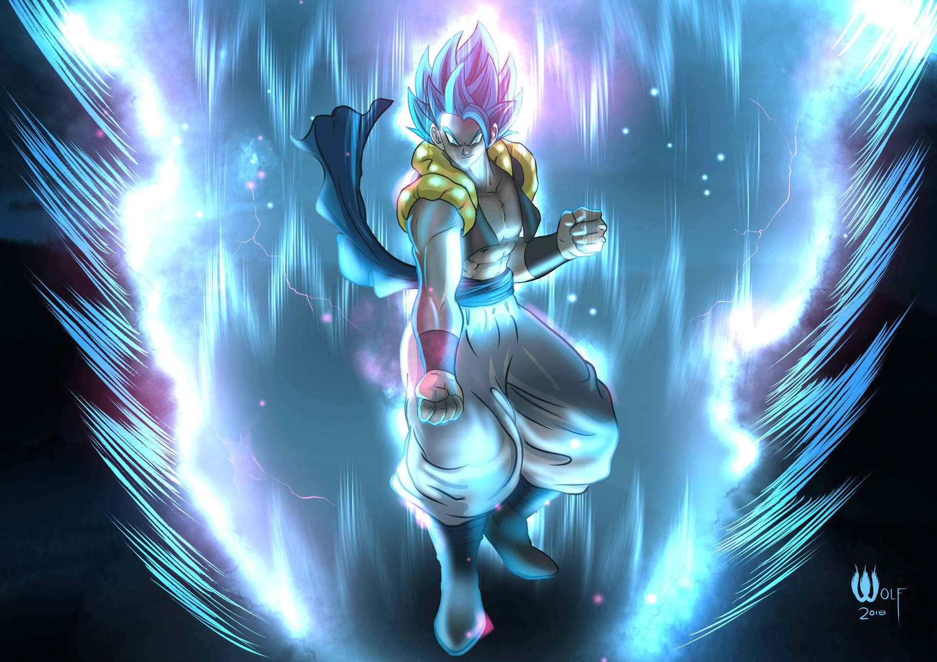 Gogeta Blue 2339X1653 Wallpaper and Background Image