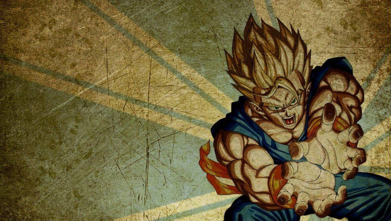 Goku 1360X768 Wallpaper and Background Image