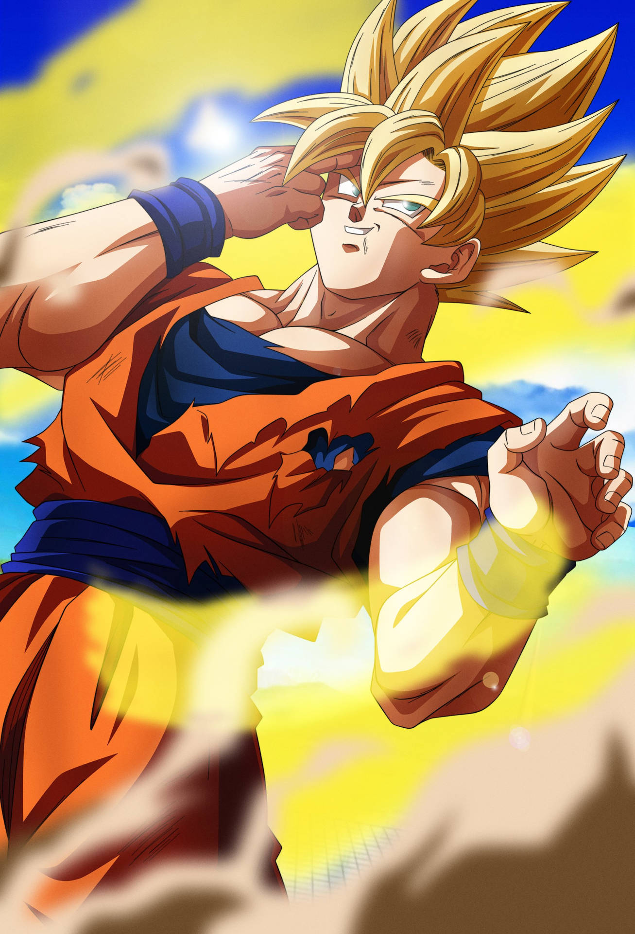 HD ssj1 goku wallpapers