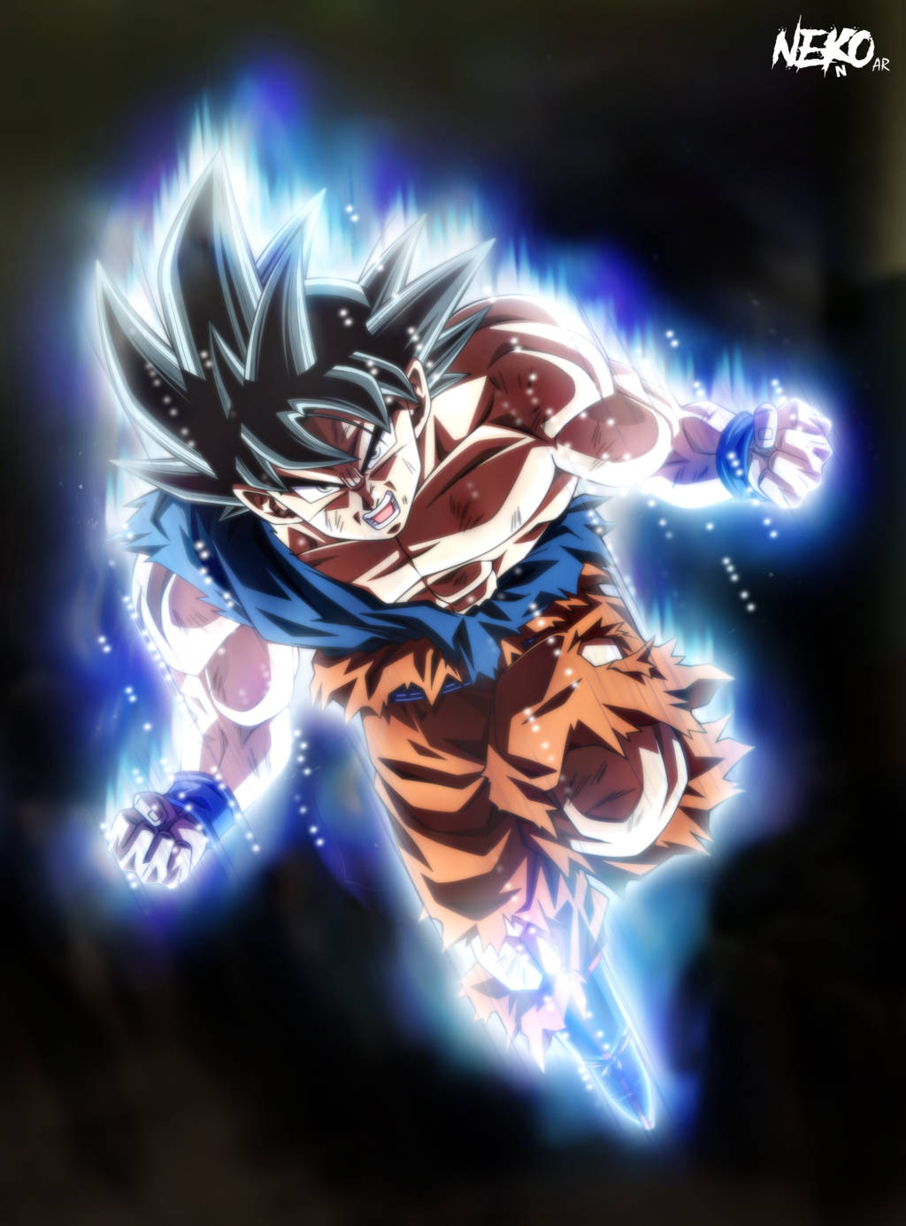 Goku Ultra Instinct 1024X1385 Wallpaper and Background Image