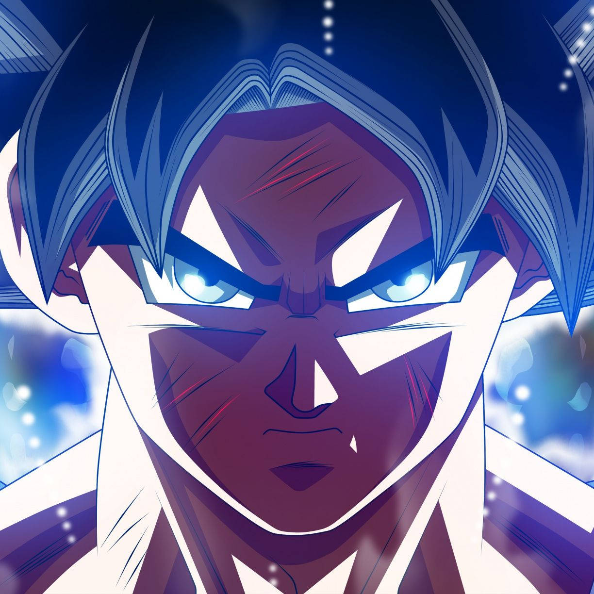Goku Ultra Instinct 1224X1224 Wallpaper and Background Image