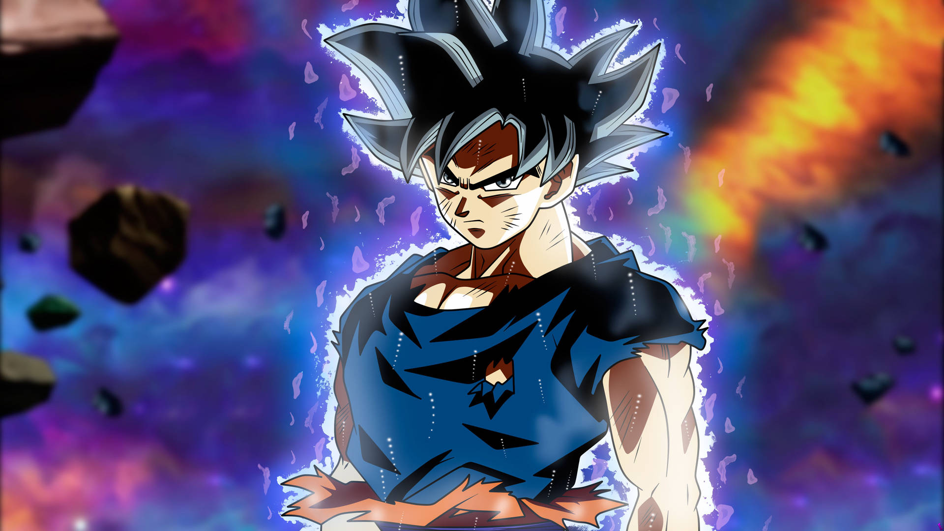 5760X3240 Goku Ultra Instinct Wallpaper and Background