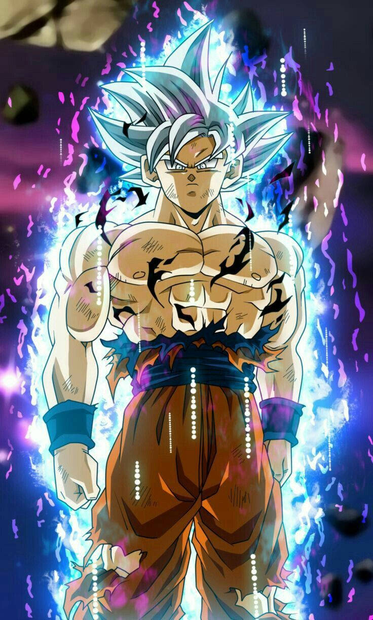 Goku Ultra Instinct 736X1222 Wallpaper and Background Image