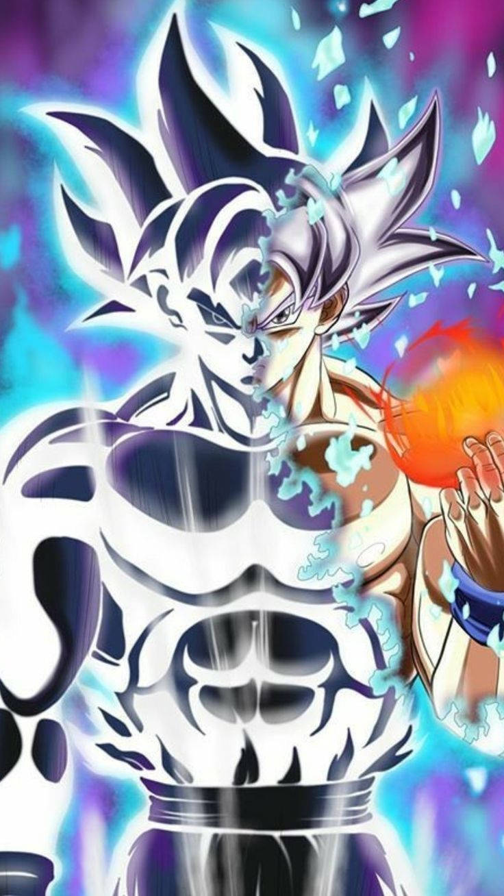 Goku Ultra Instinct 736X1308 Wallpaper and Background Image