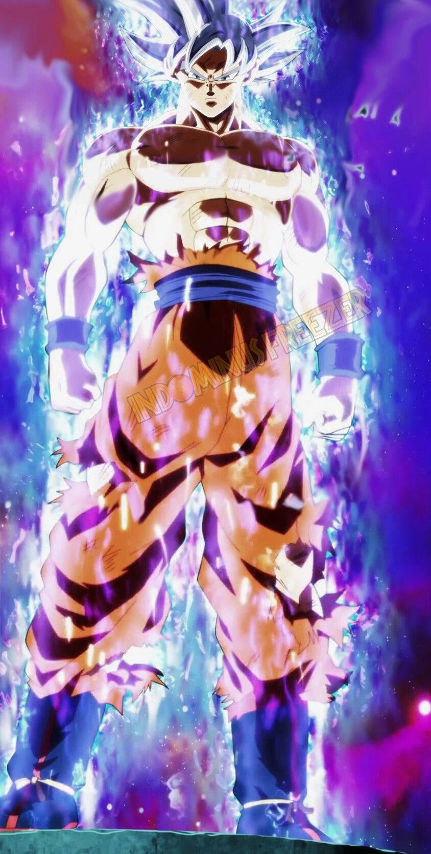 Goku Ultra Instinct 844X1673 Wallpaper and Background Image