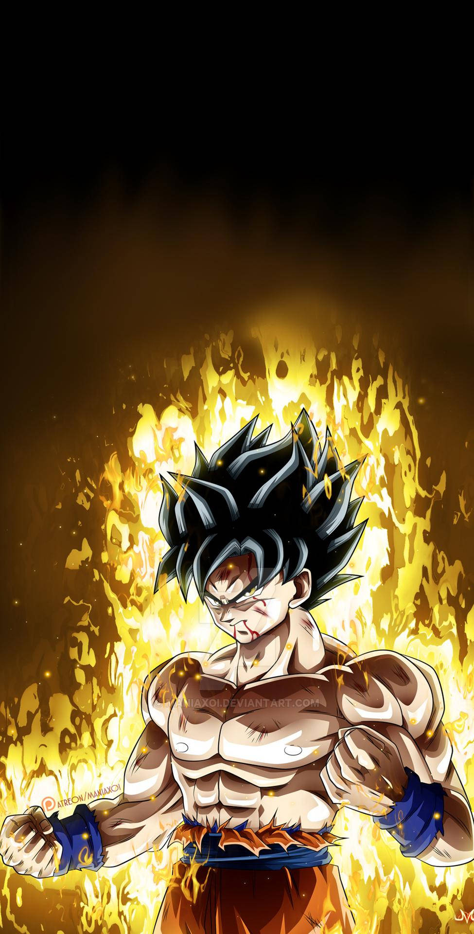 Goku Ultra Instinct 975X1920 Wallpaper and Background Image