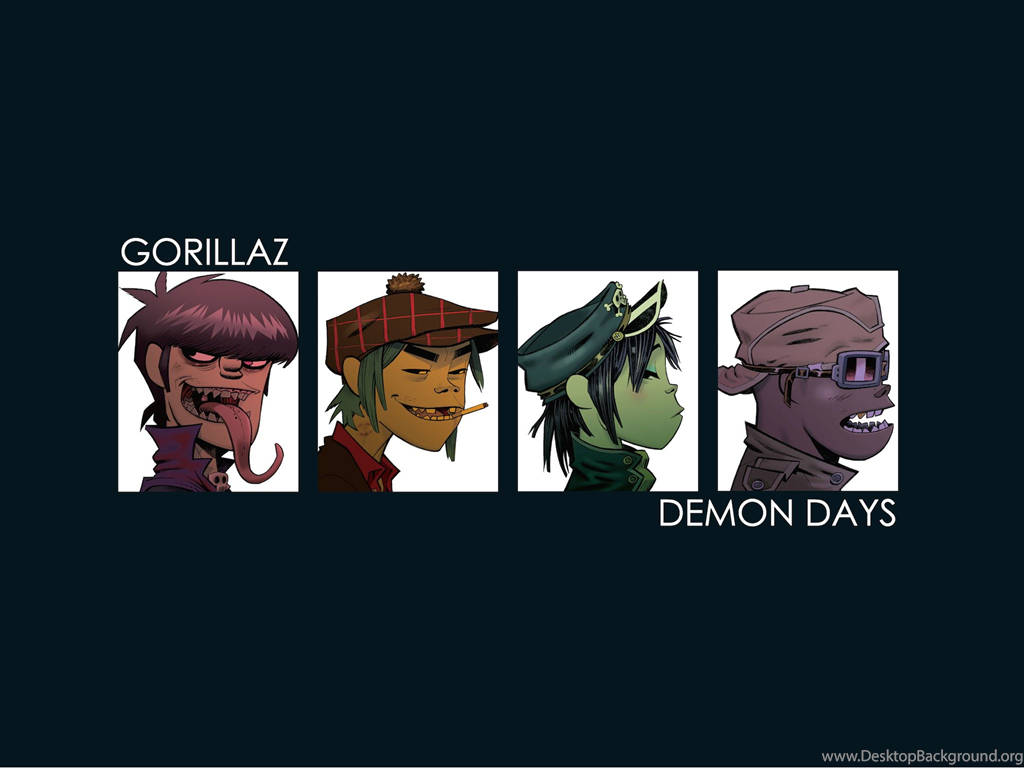 Gorillaz 1024X768 wallpaper