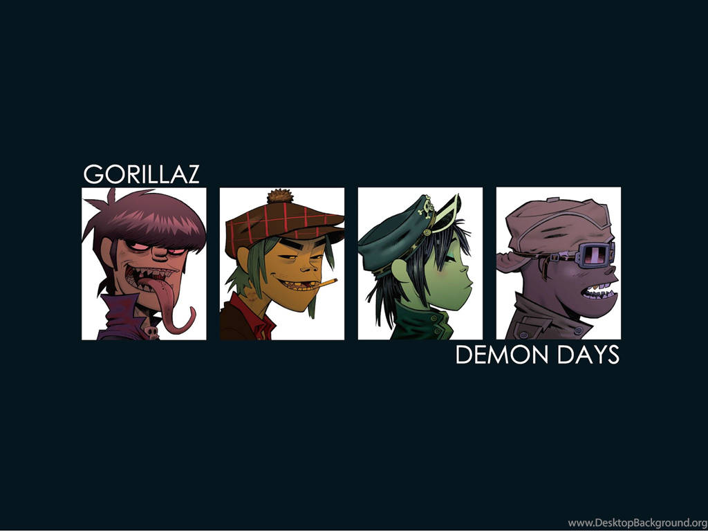 Gorillaz 1024X768 Wallpaper and Background Image