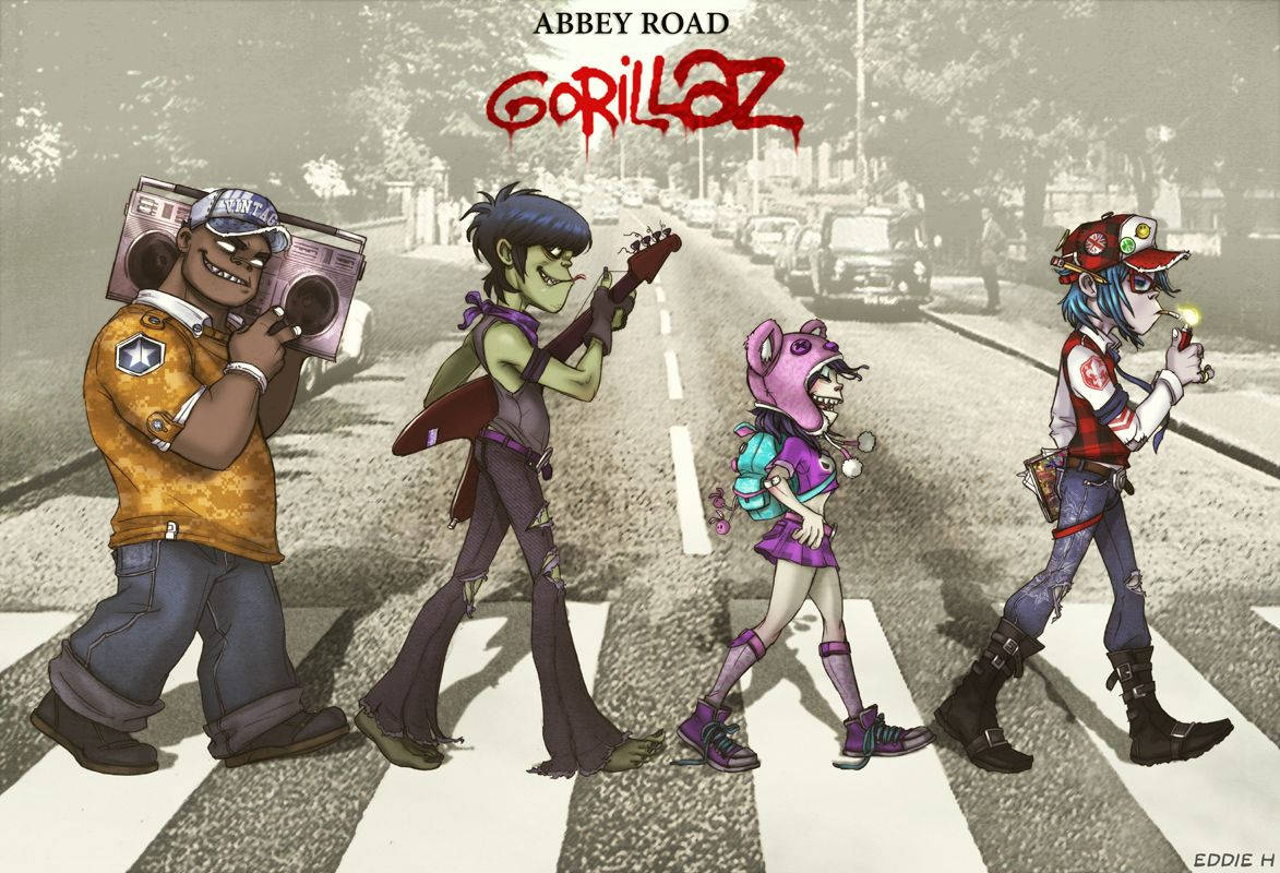 Gorillaz 1173X800 Wallpaper and Background Image