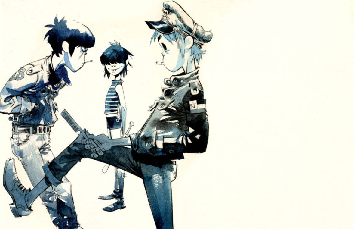 Gorillaz 1177X760 Wallpaper and Background Image