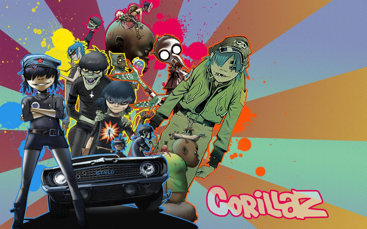 Gorillaz 1280X800 Wallpaper and Background Image