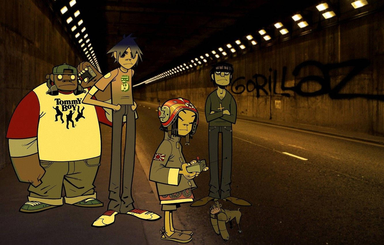 Gorillaz 1332X850 Wallpaper and Background Image